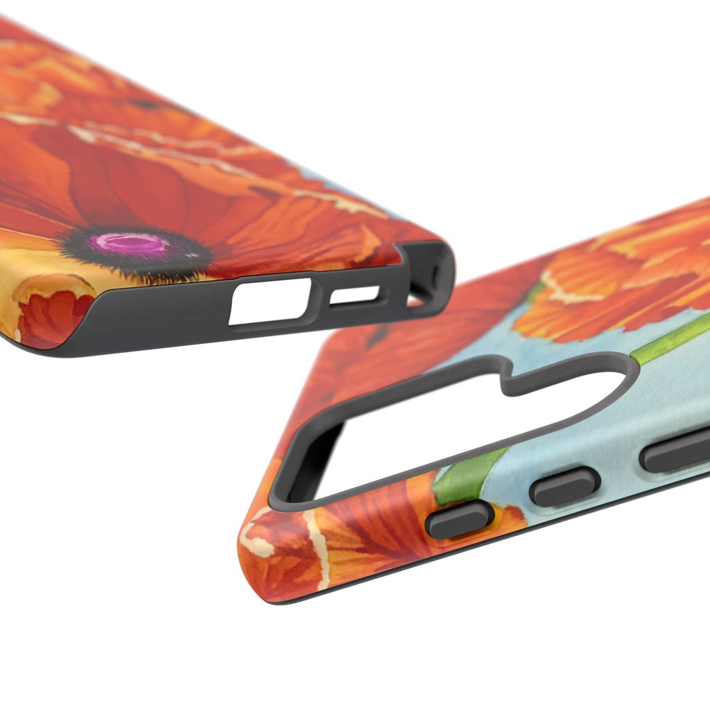 Red Poppy Tough Phone Case
