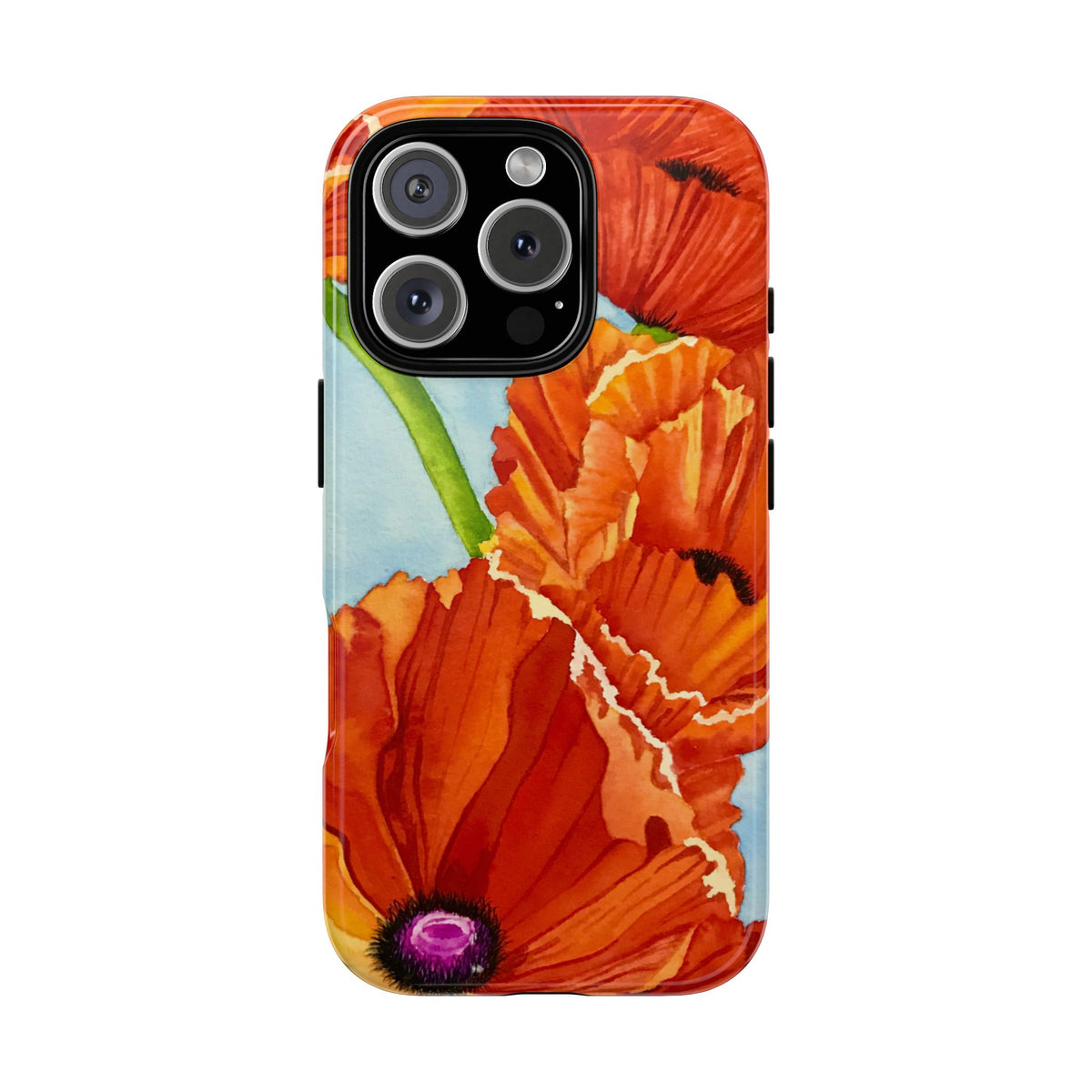 Red Poppy Tough Phone Case