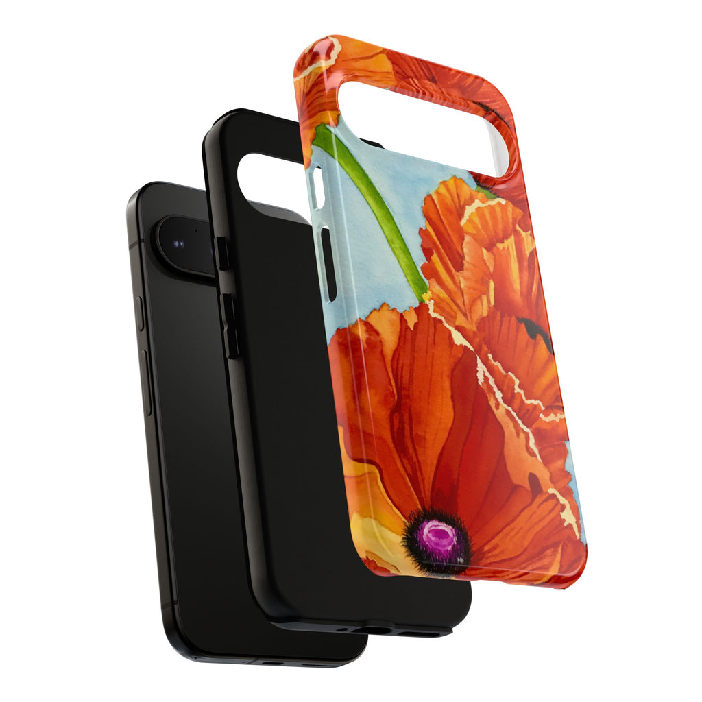 Red Poppy Tough Phone Case