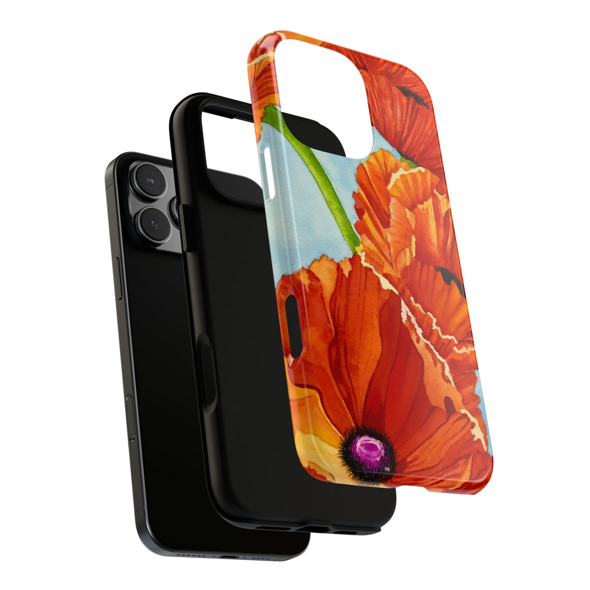 Red Poppy Tough Phone Case