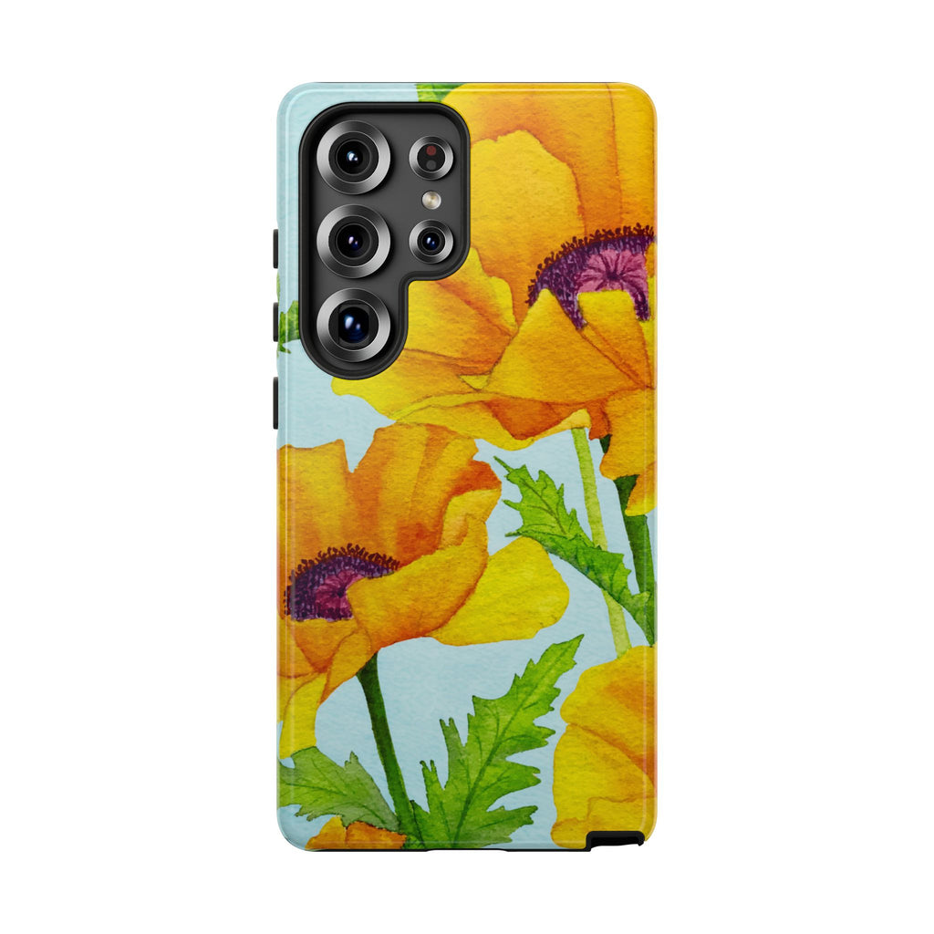 Golden Poppy Tough Phone Case