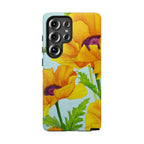 Golden Poppy Tough Phone Case