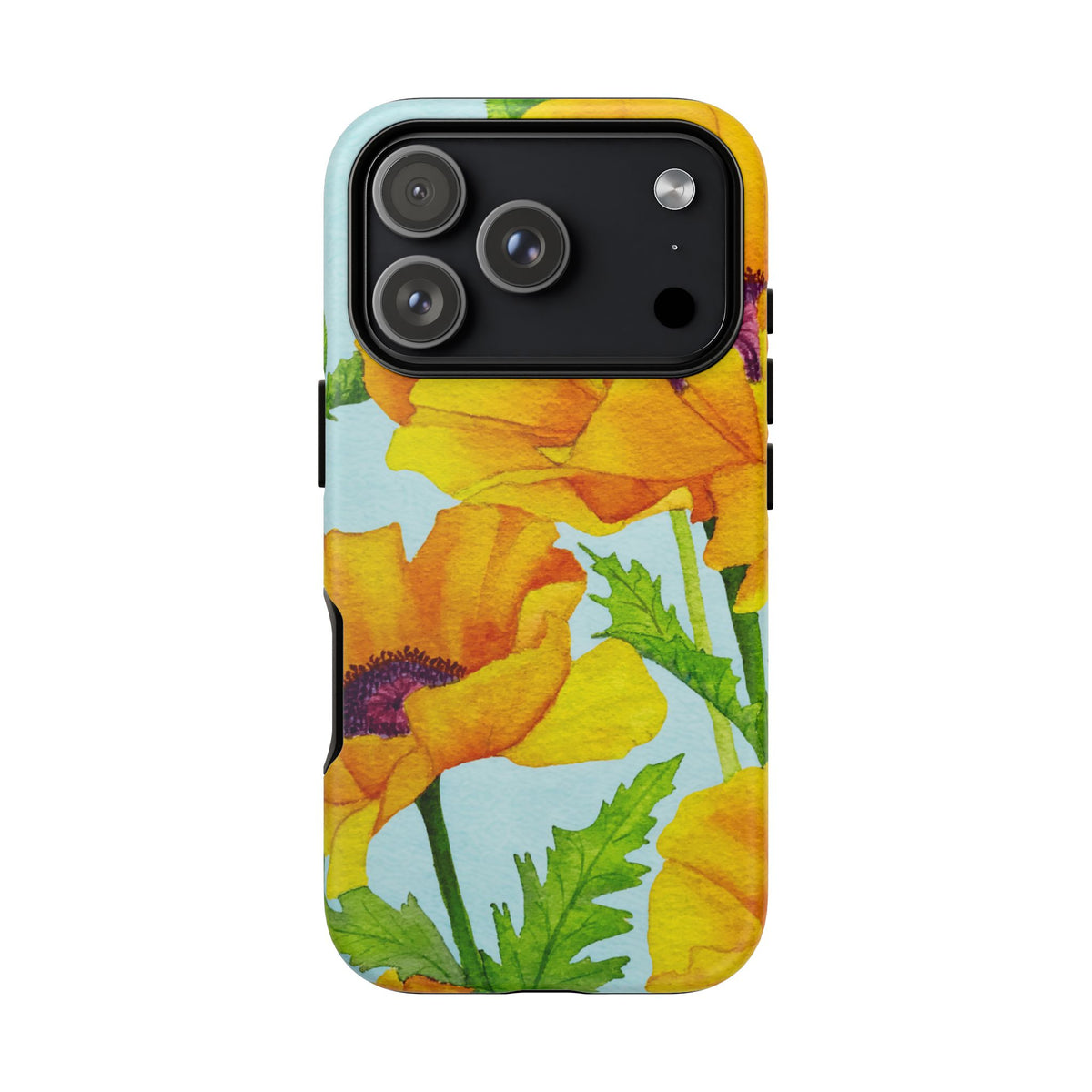 Golden Poppy Tough Phone Case
