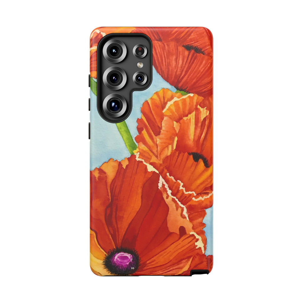 Red Poppy Tough Phone Case