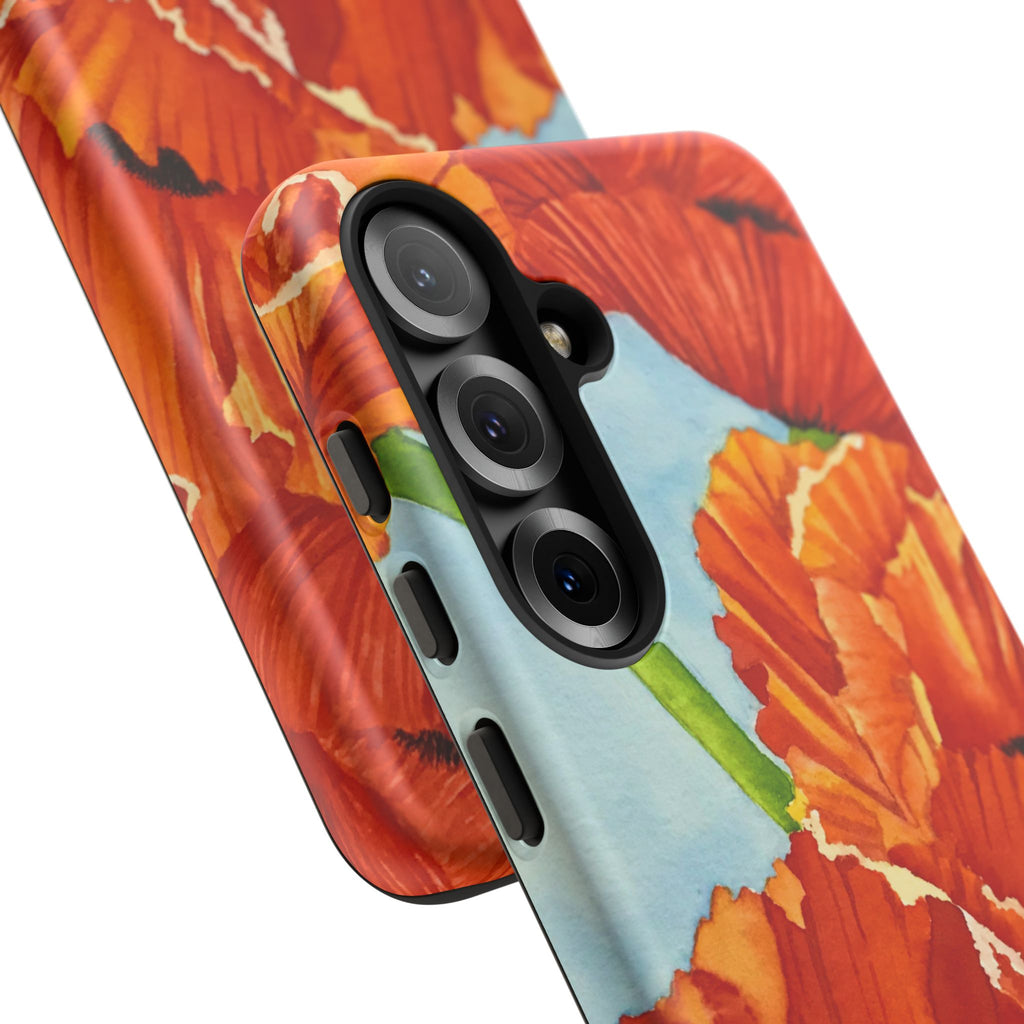 Red Poppy Tough Phone Case