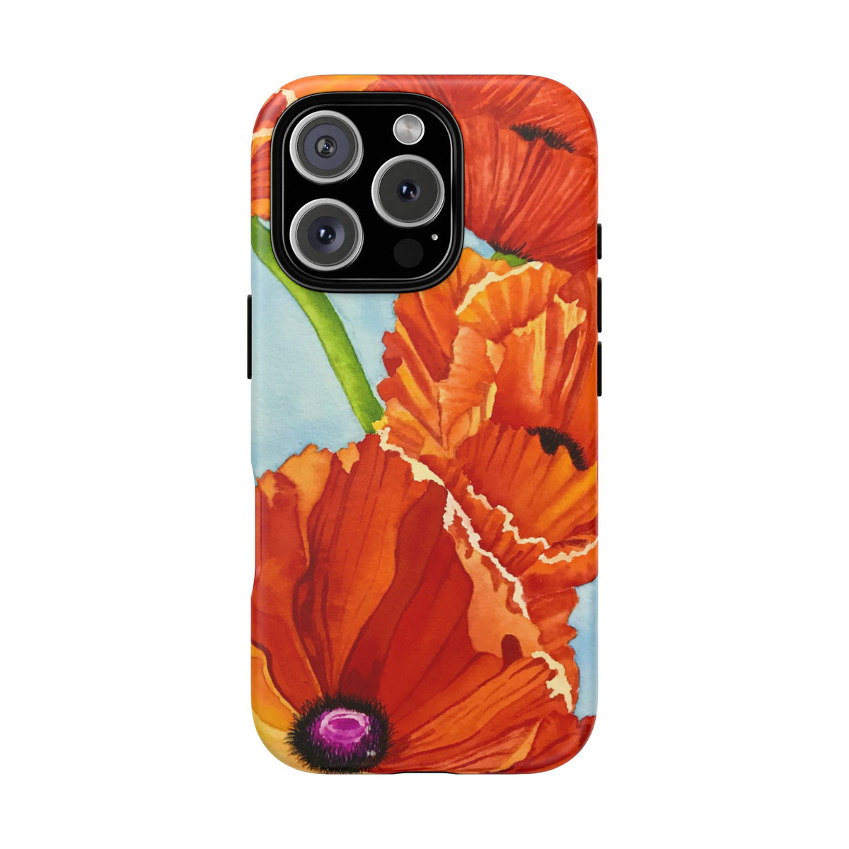 Red Poppy Tough Phone Case