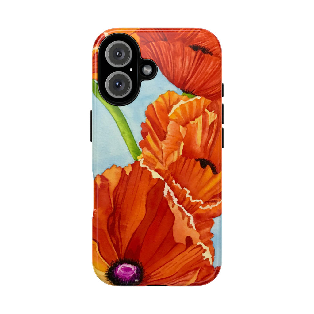 Red Poppy Tough Phone Case