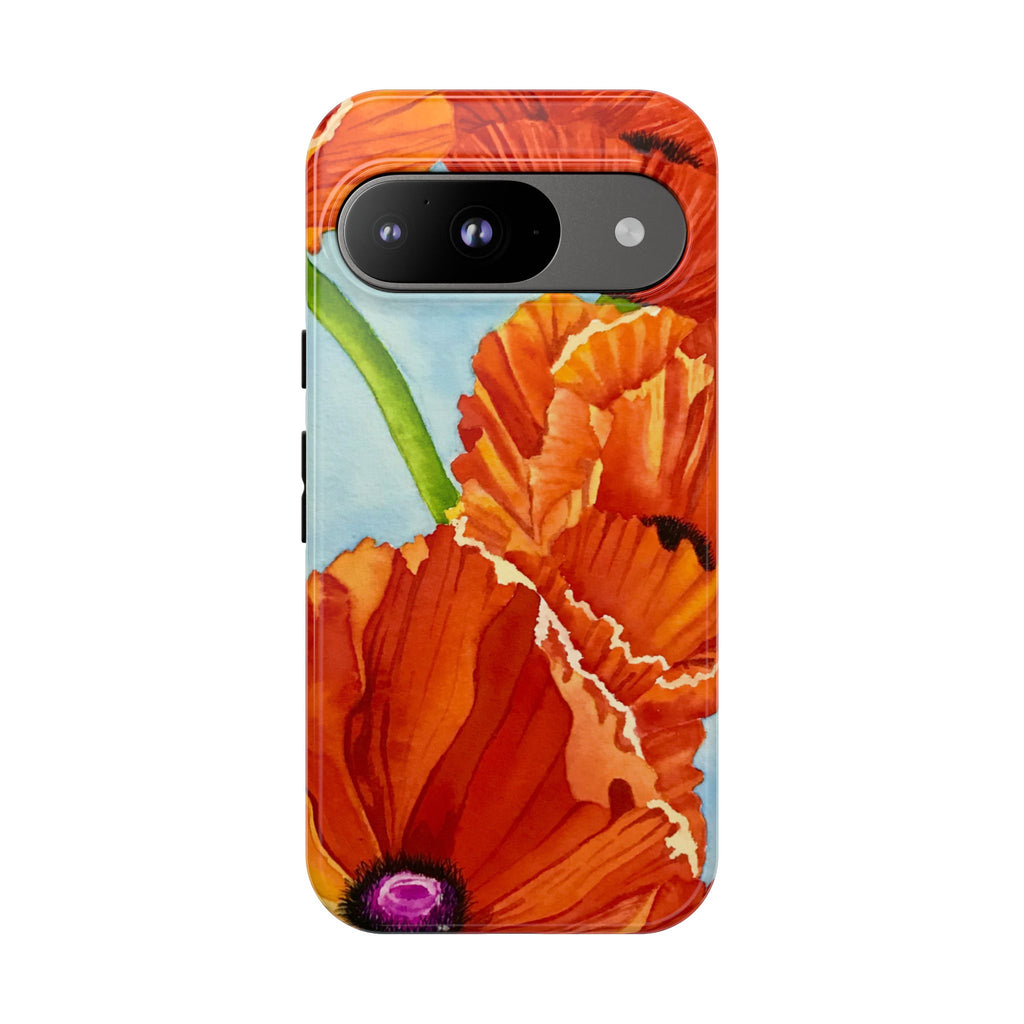 Red Poppy Tough Phone Case