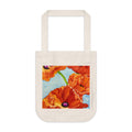 Red Poppy Organic Cotton Tote Bag