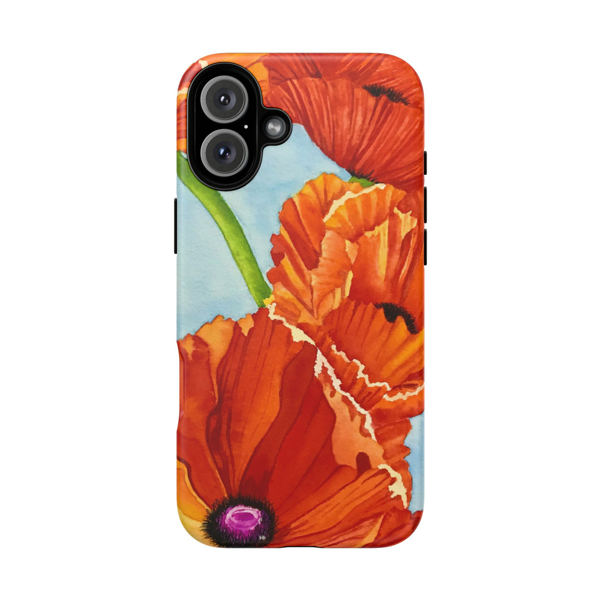 Red Poppy Tough Phone Case