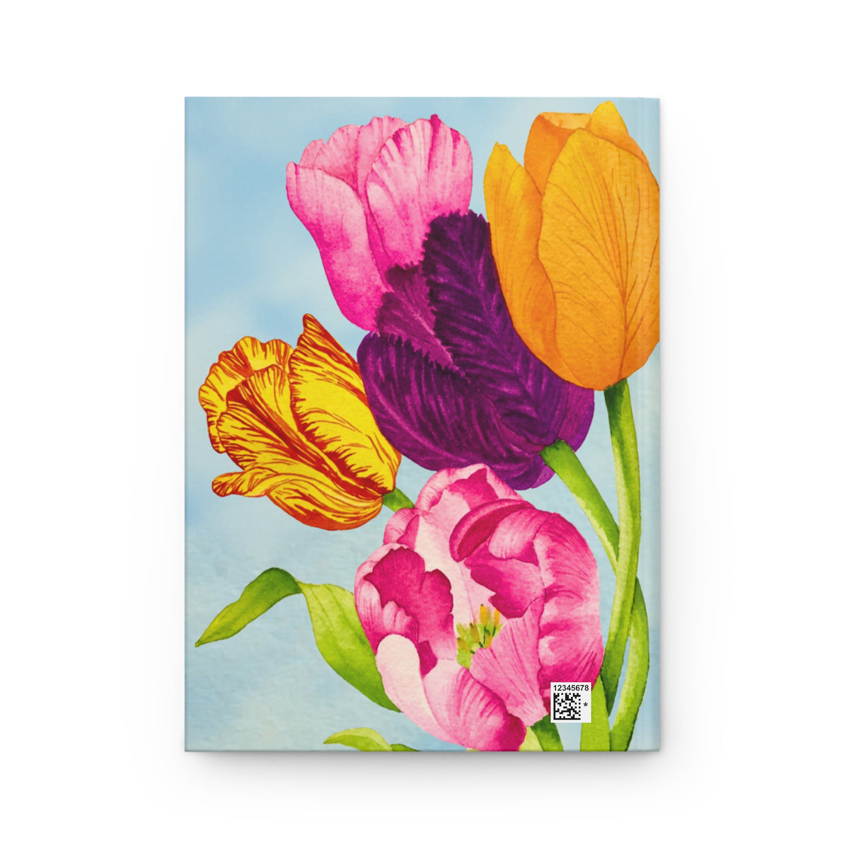 Tulip Bouquet Hardcover Lined Journal