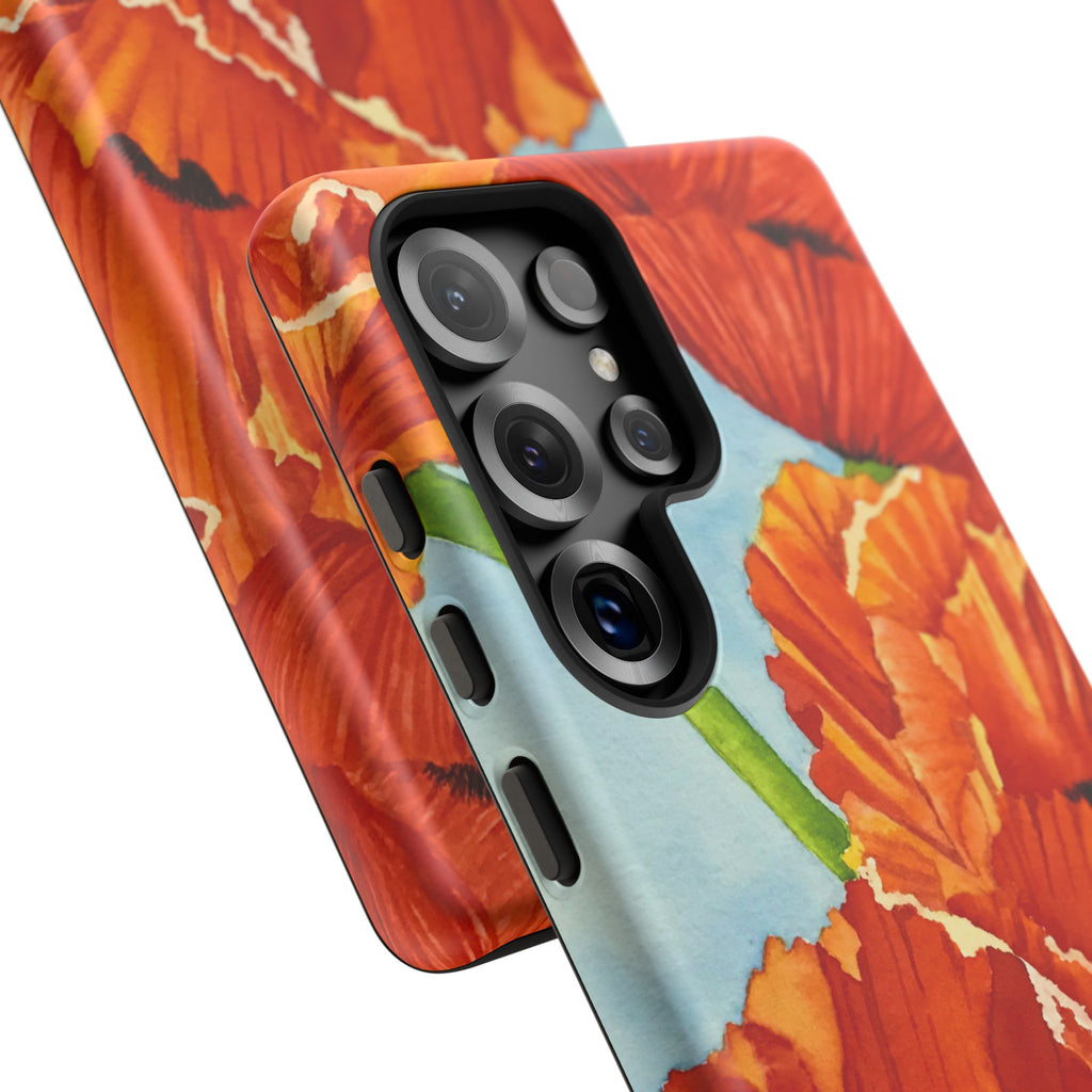 Red Poppy Tough Phone Case