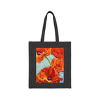 Red Poppy Canvas Tote Bag