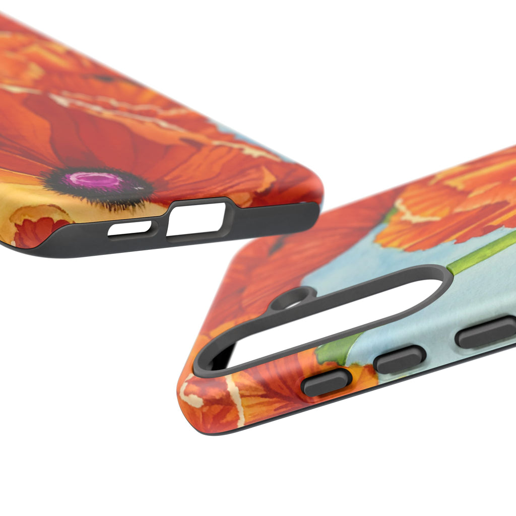 Red Poppy Tough Phone Case