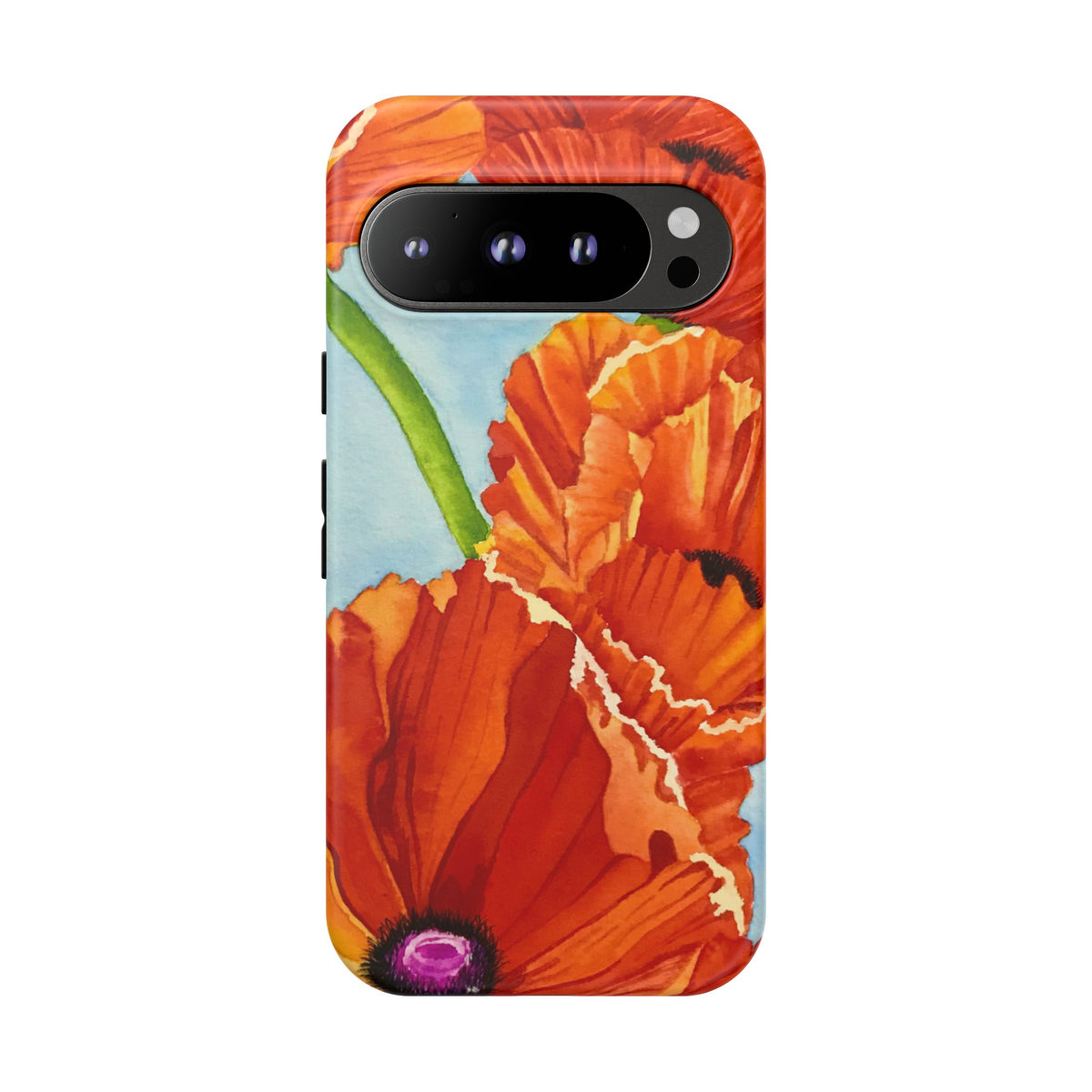 Red Poppy Tough Phone Case