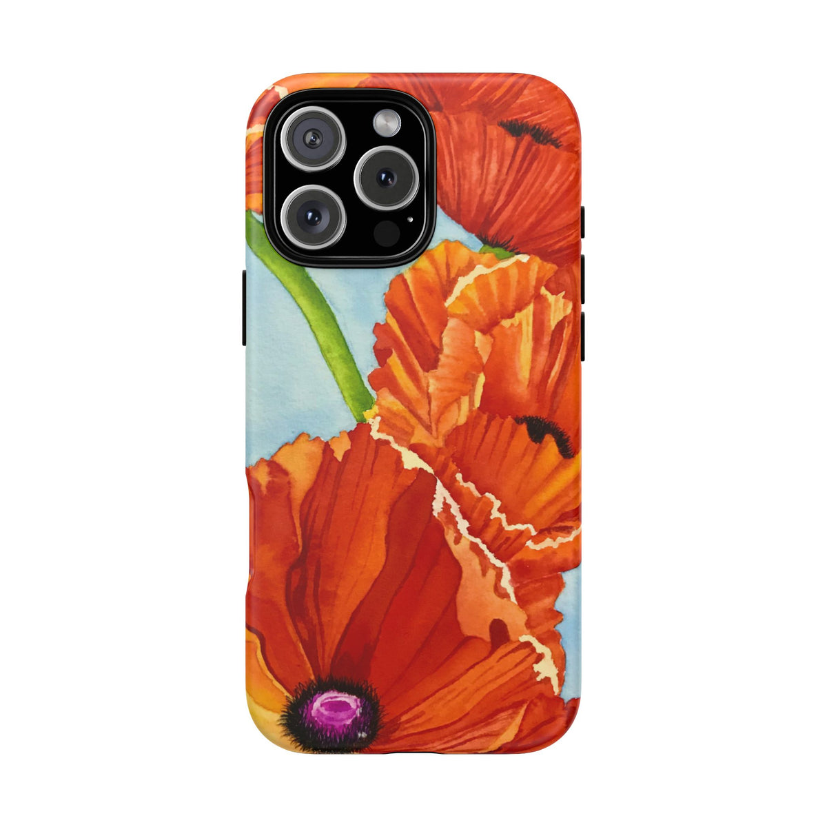 Red Poppy Tough Phone Case