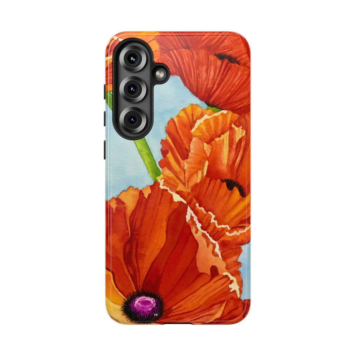 Red Poppy Tough Phone Case