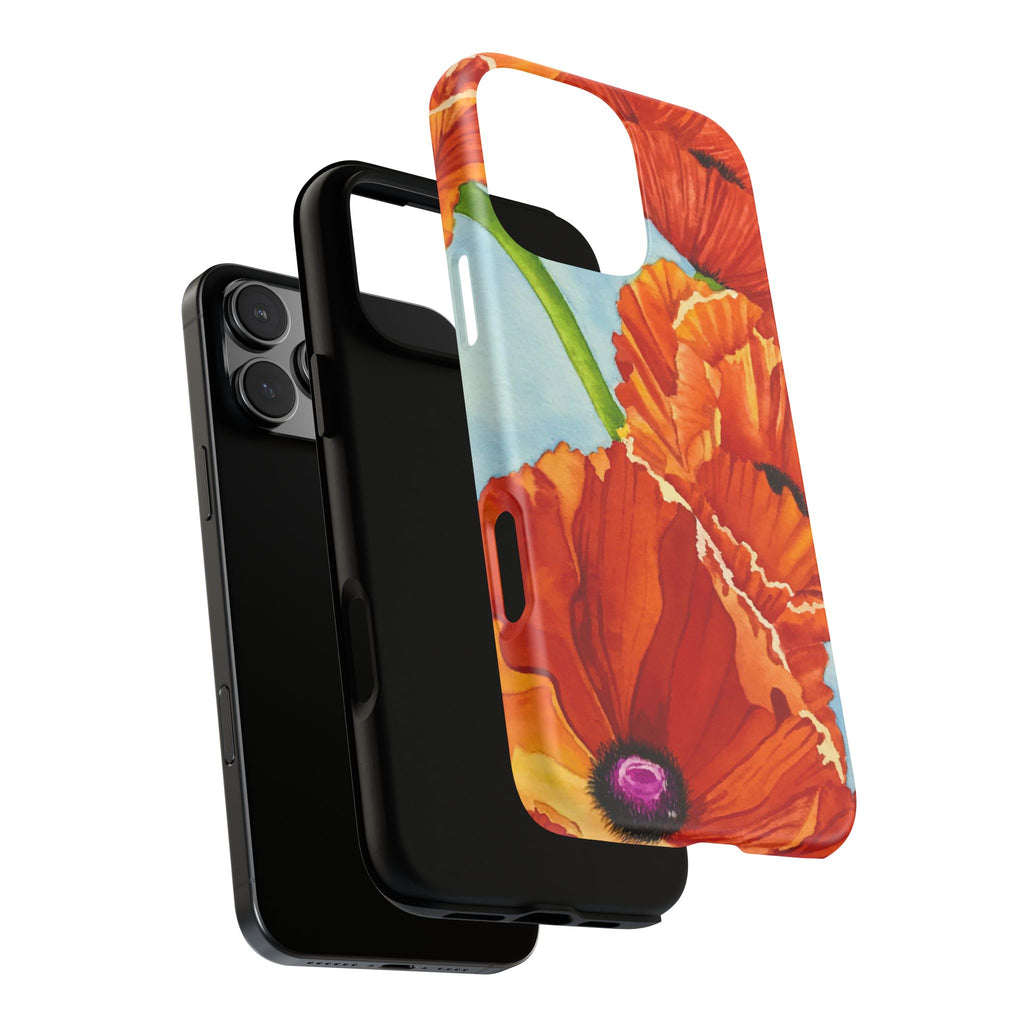 Red Poppy Tough Phone Case