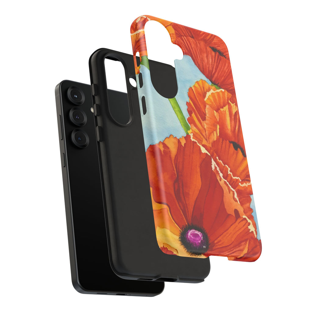 Red Poppy Tough Phone Case