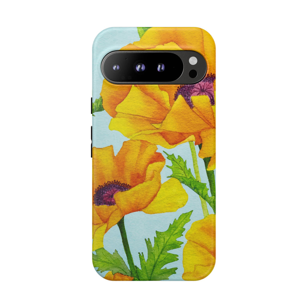 Golden Poppy Tough Phone Case