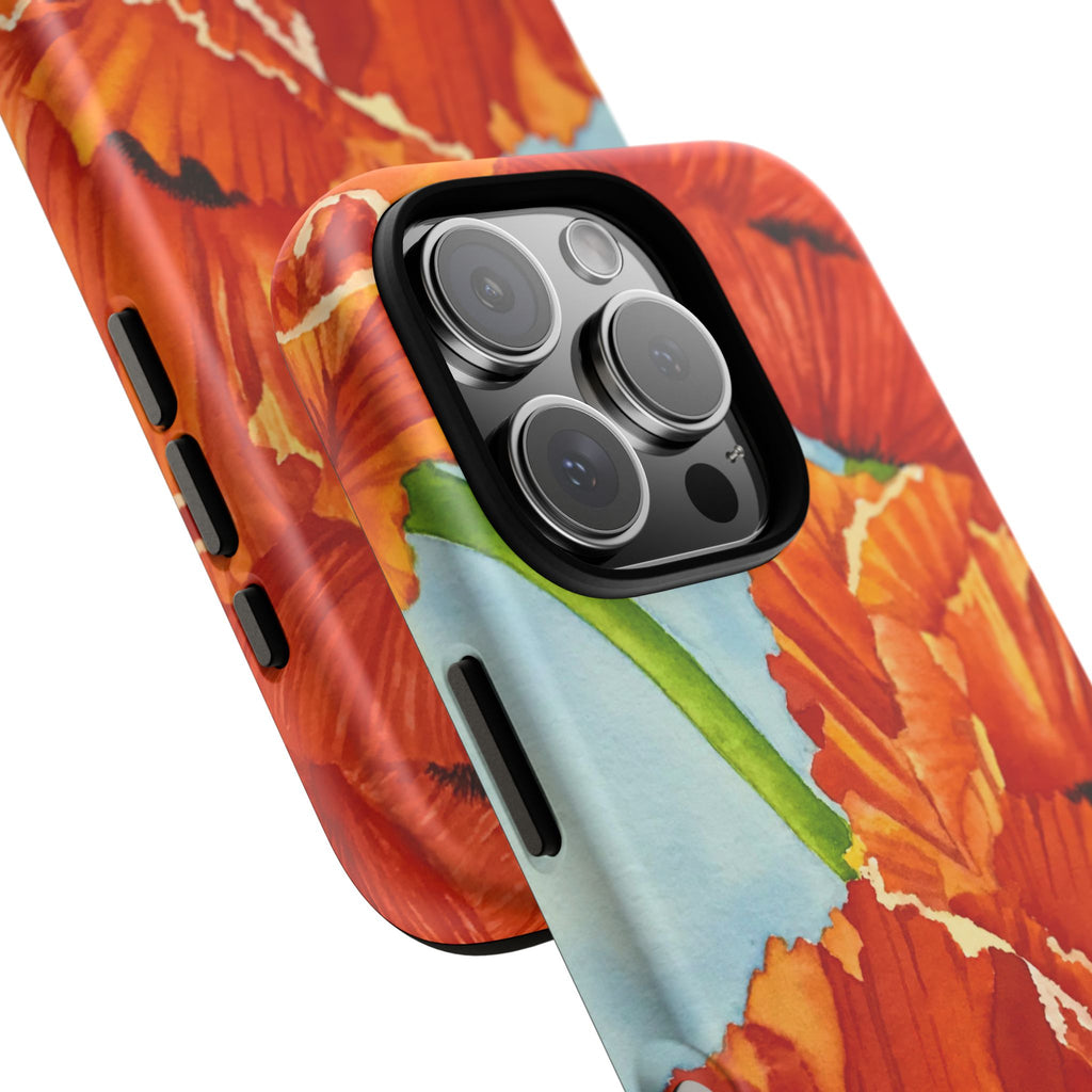 Red Poppy Tough Phone Case