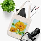 Golden Poppy Organic Cotton Tote Bag