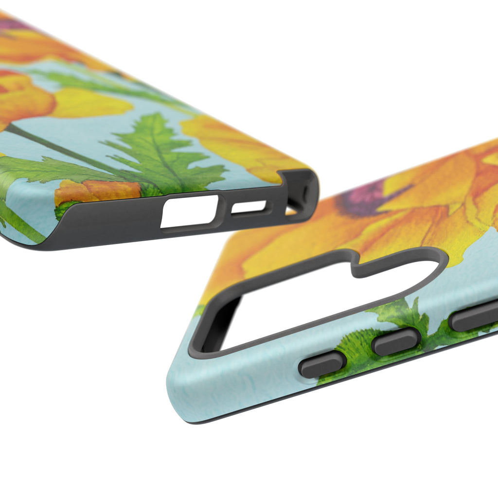 Golden Poppy Tough Phone Case