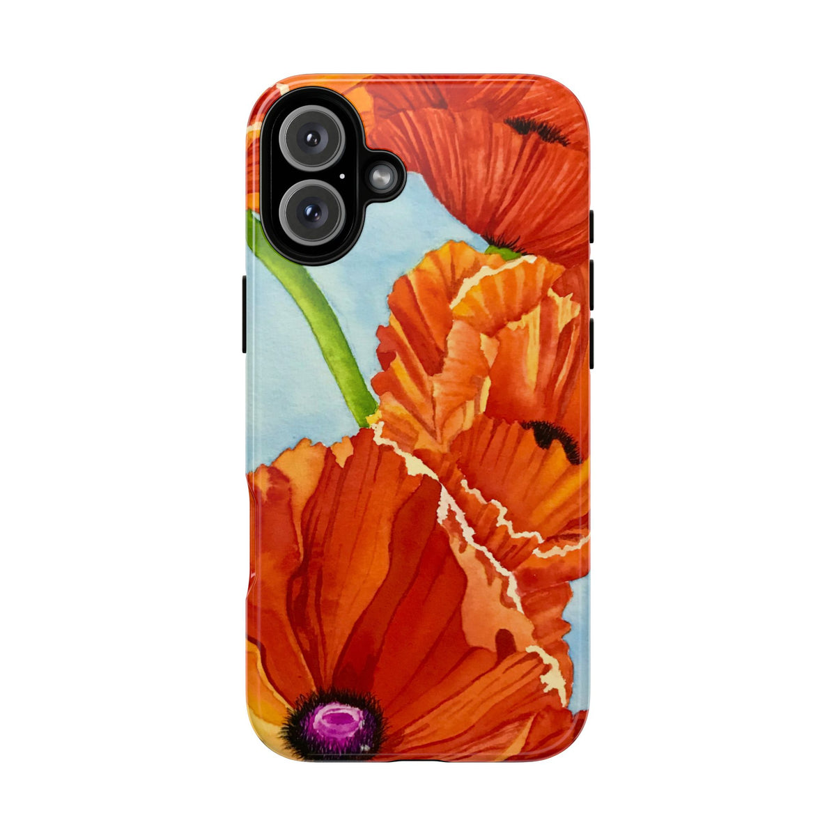 Red Poppy Tough Phone Case