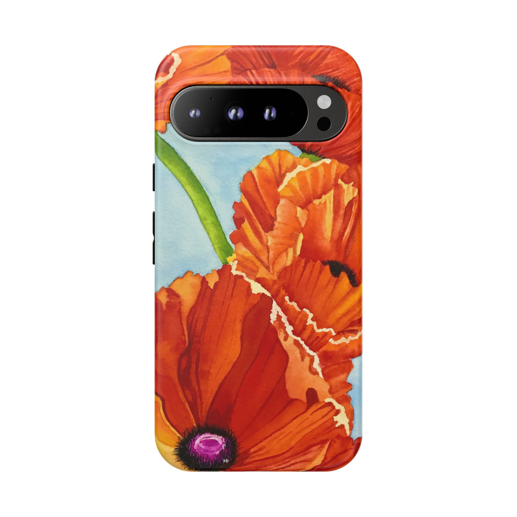 Red Poppy Tough Phone Case