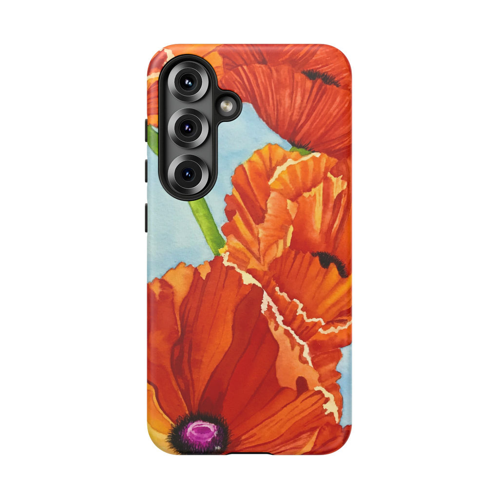 Red Poppy Tough Phone Case