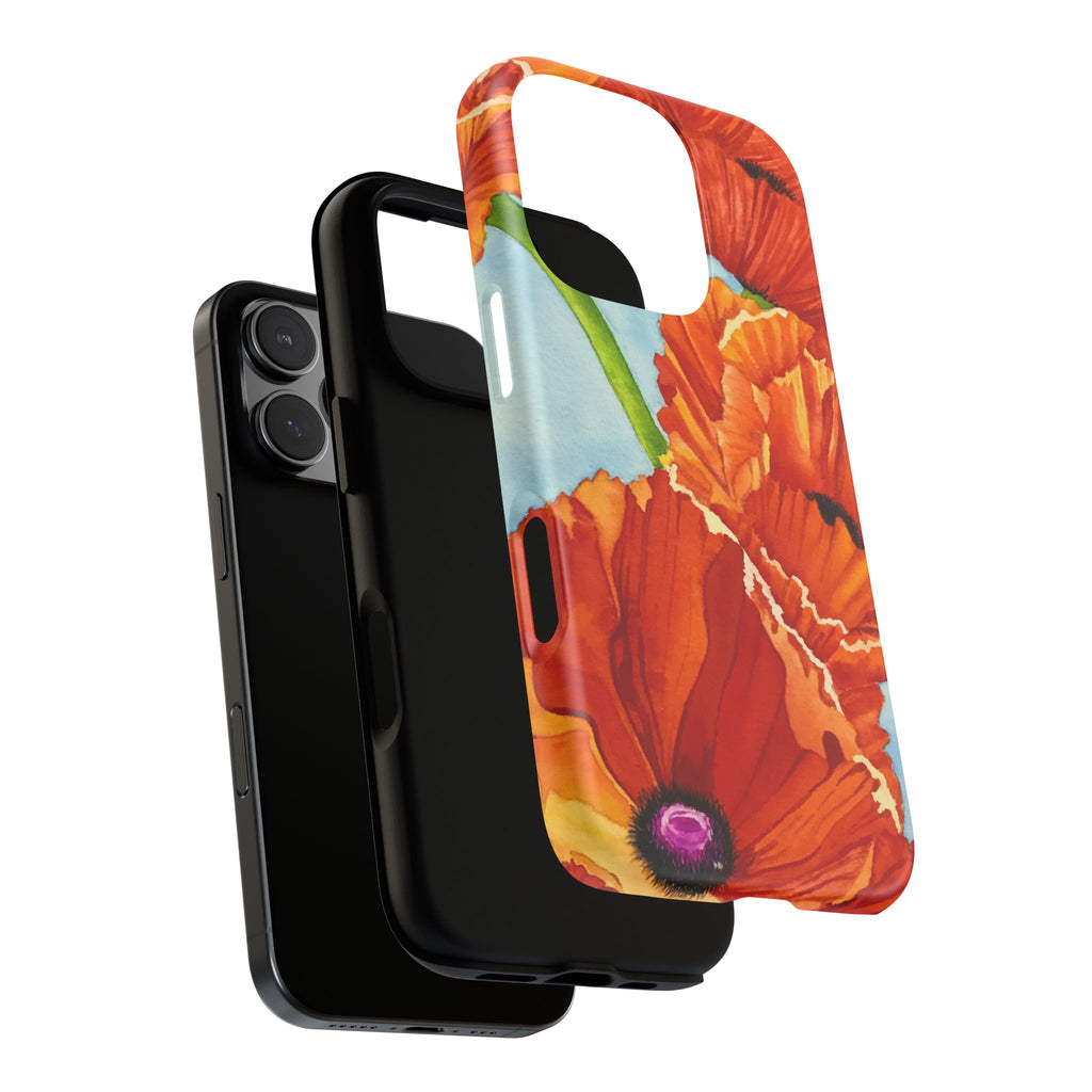 Red Poppy Tough Phone Case