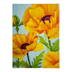 Golden Poppy Hardcover Lined Journal