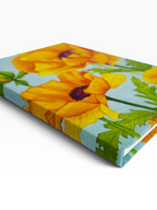 Golden Poppy Hardcover Lined Journal