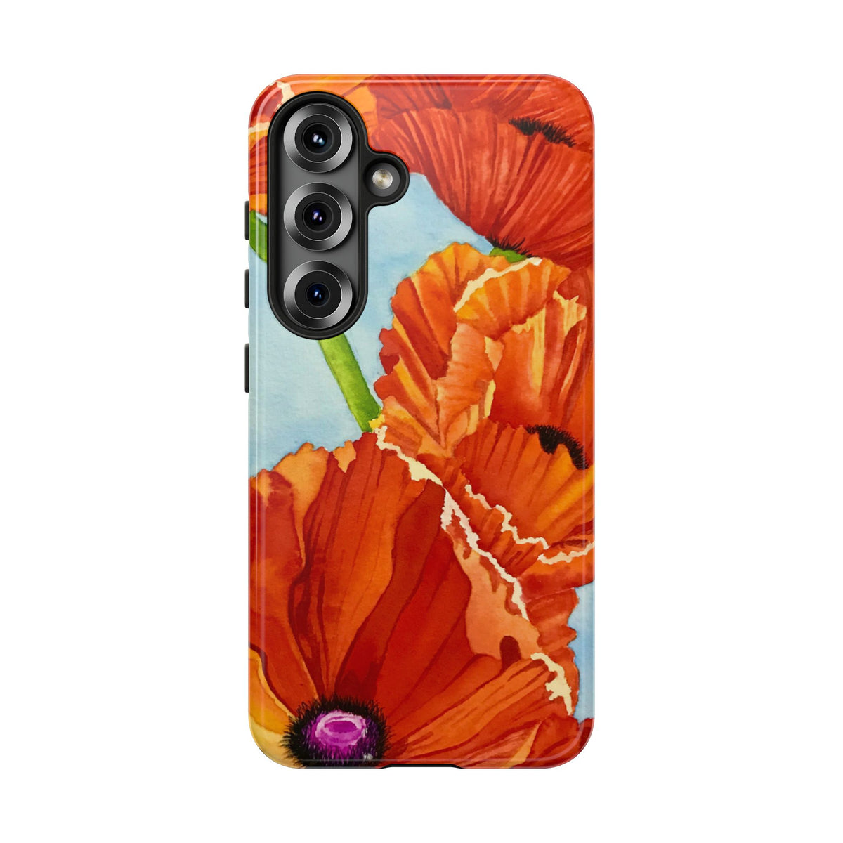 Red Poppy Tough Phone Case