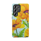 Golden Poppy Tough Phone Case