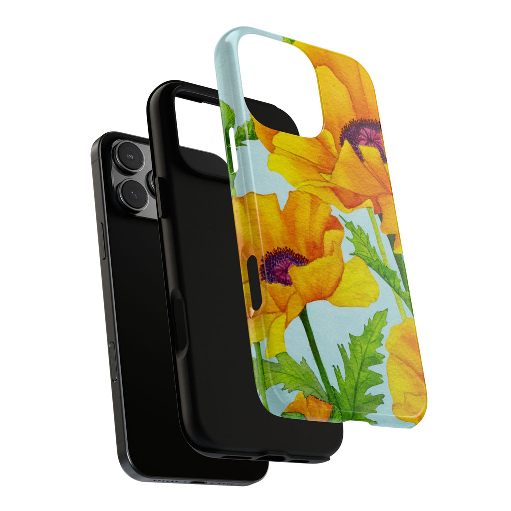 Golden Poppy Tough Phone Case
