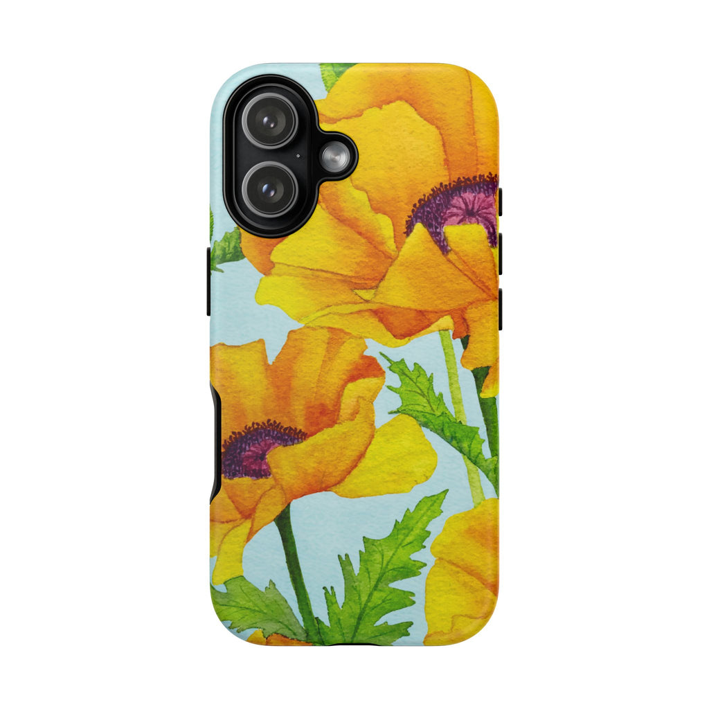 Golden Poppy Tough Phone Case