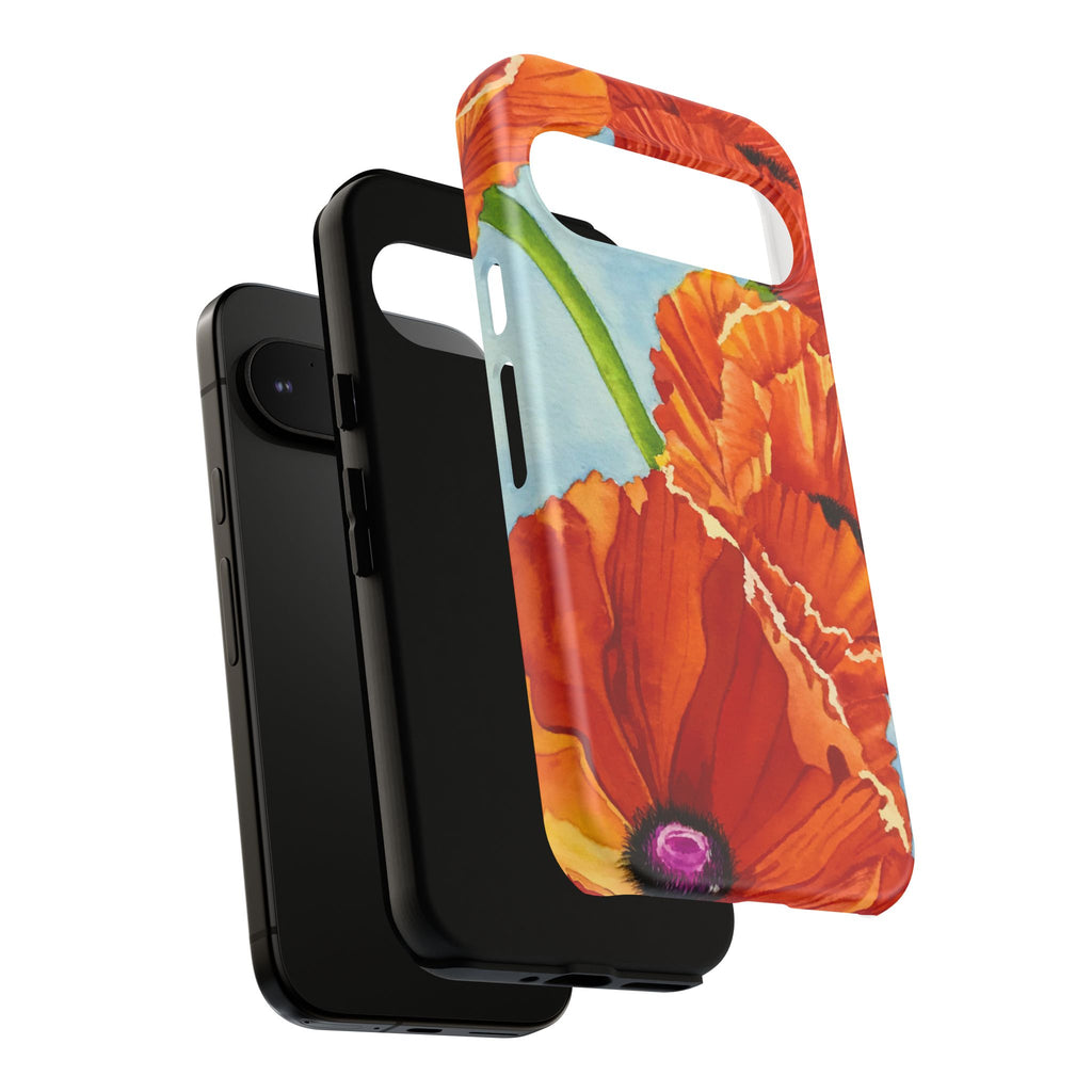 Red Poppy Tough Phone Case