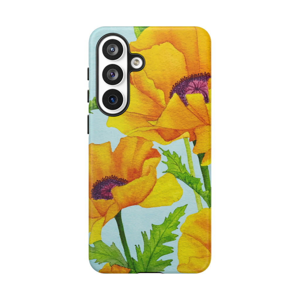 Golden Poppy Tough Phone Case