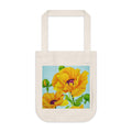 Golden Poppy Organic Cotton Tote Bag