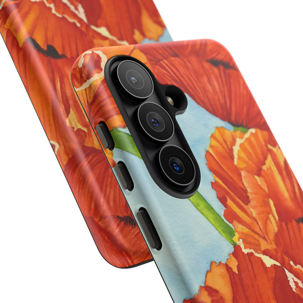 Red Poppy Tough Phone Case