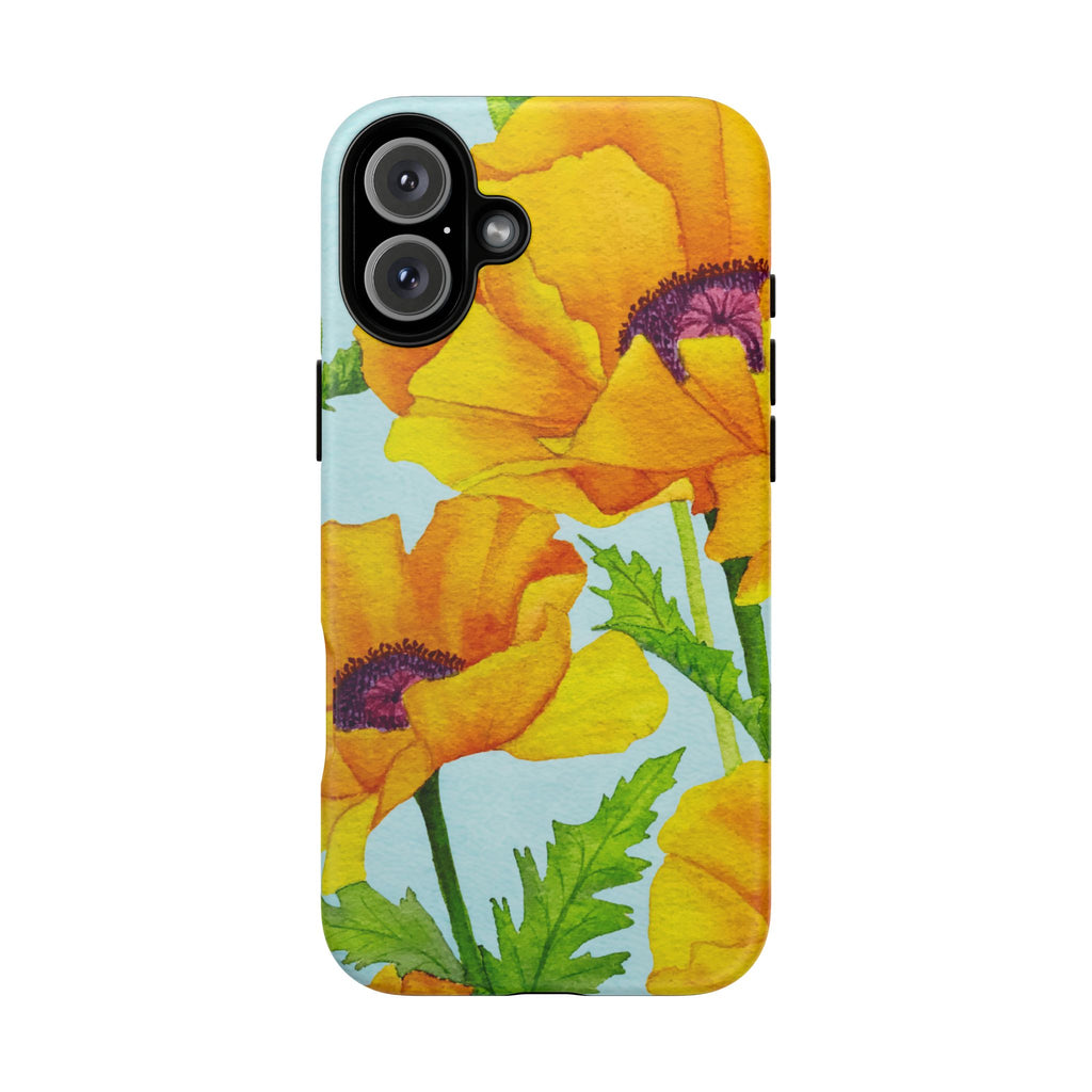 Golden Poppy Tough Phone Case