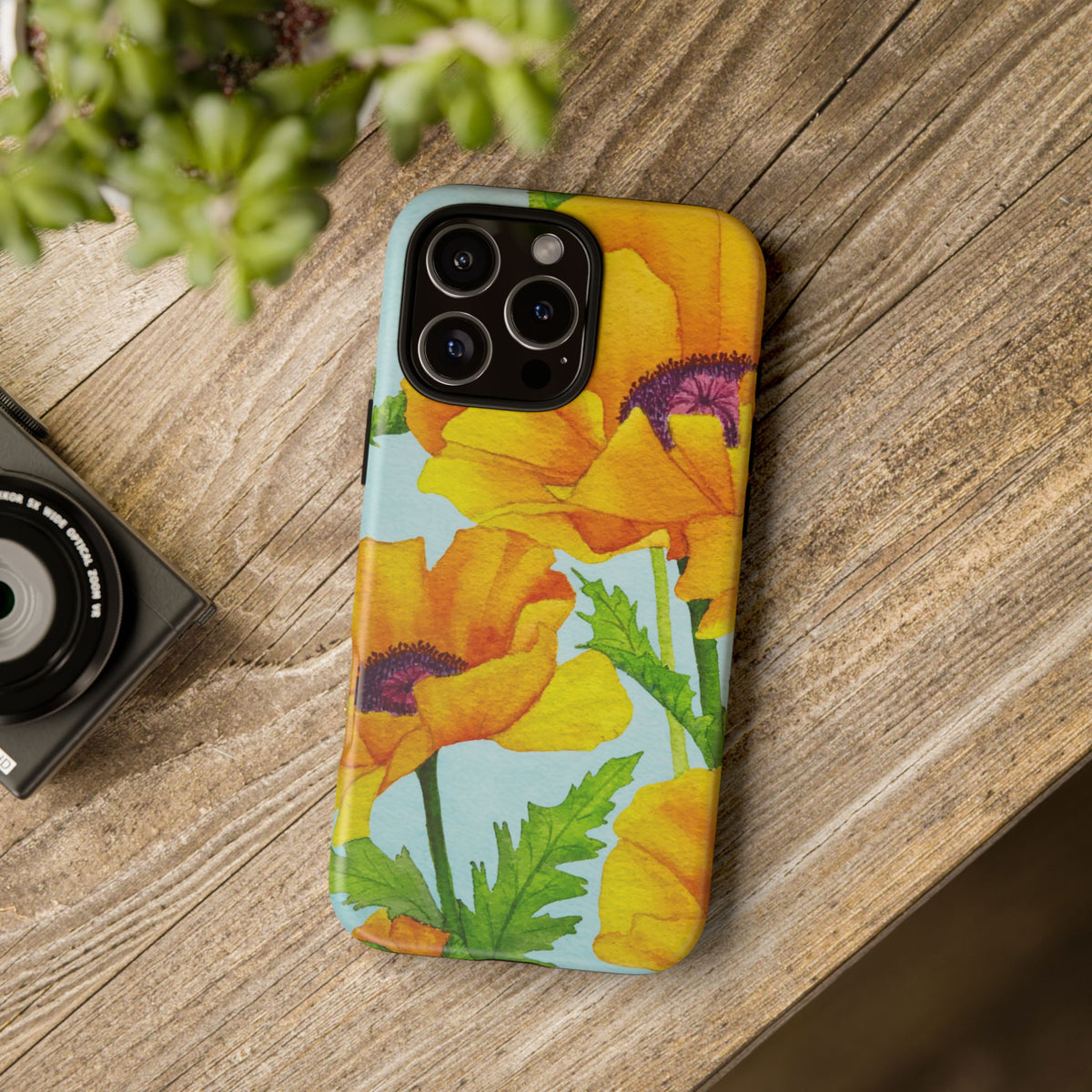 Golden Poppy Tough Phone Case