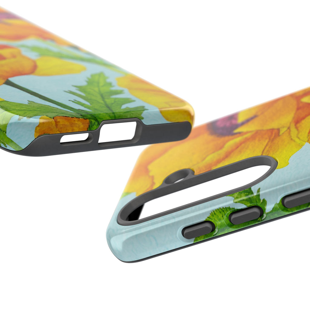 Golden Poppy Tough Phone Case