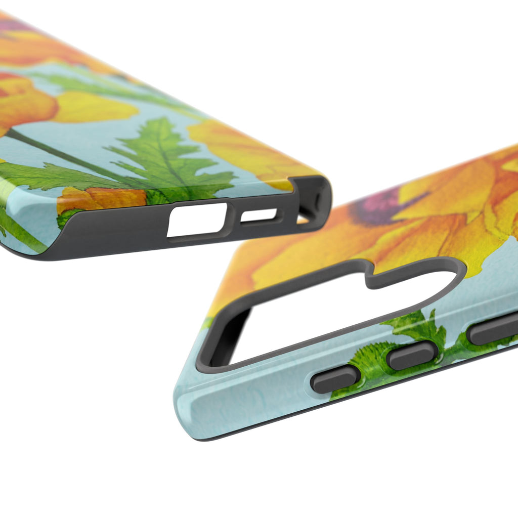 Golden Poppy Tough Phone Case