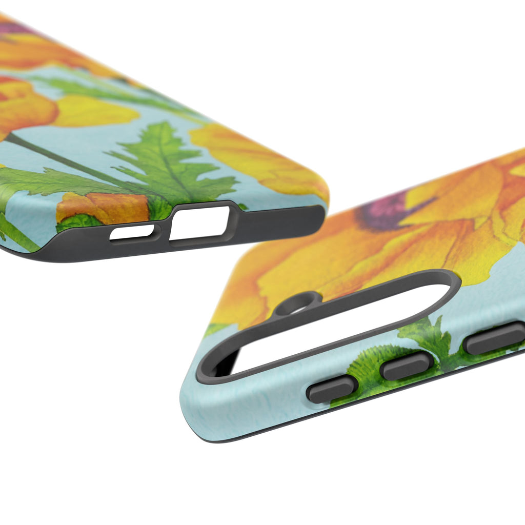 Golden Poppy Tough Phone Case