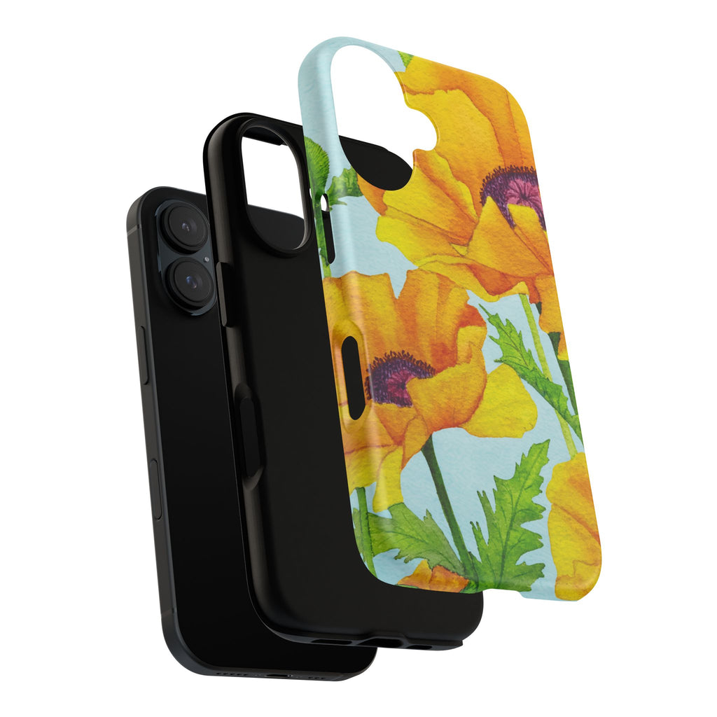 Golden Poppy Tough Phone Case
