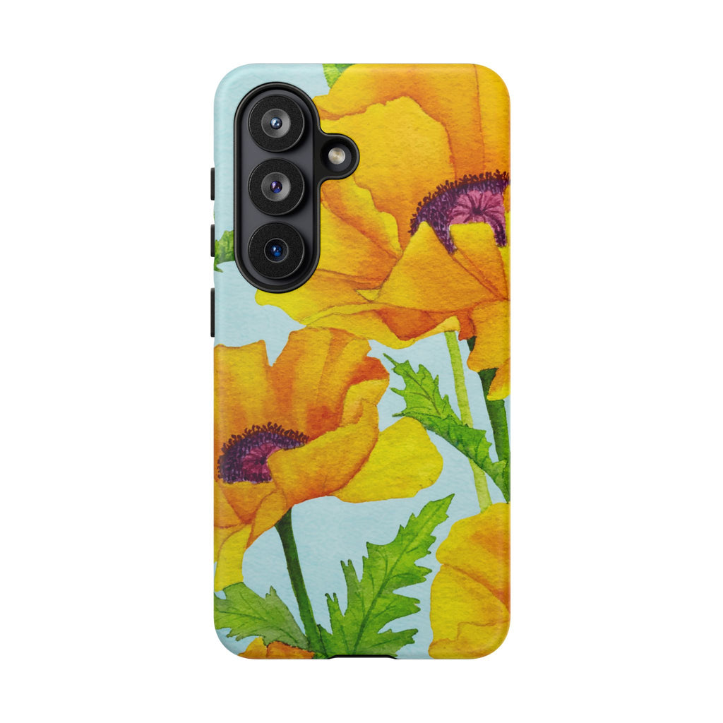 Golden Poppy Tough Phone Case